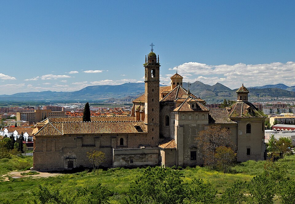granada charterhouse view from the east granada spain