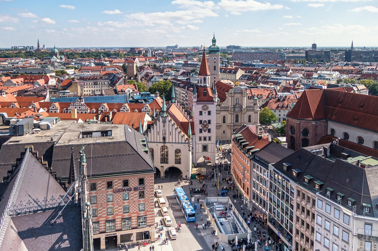 monaco di baviera marienplatz