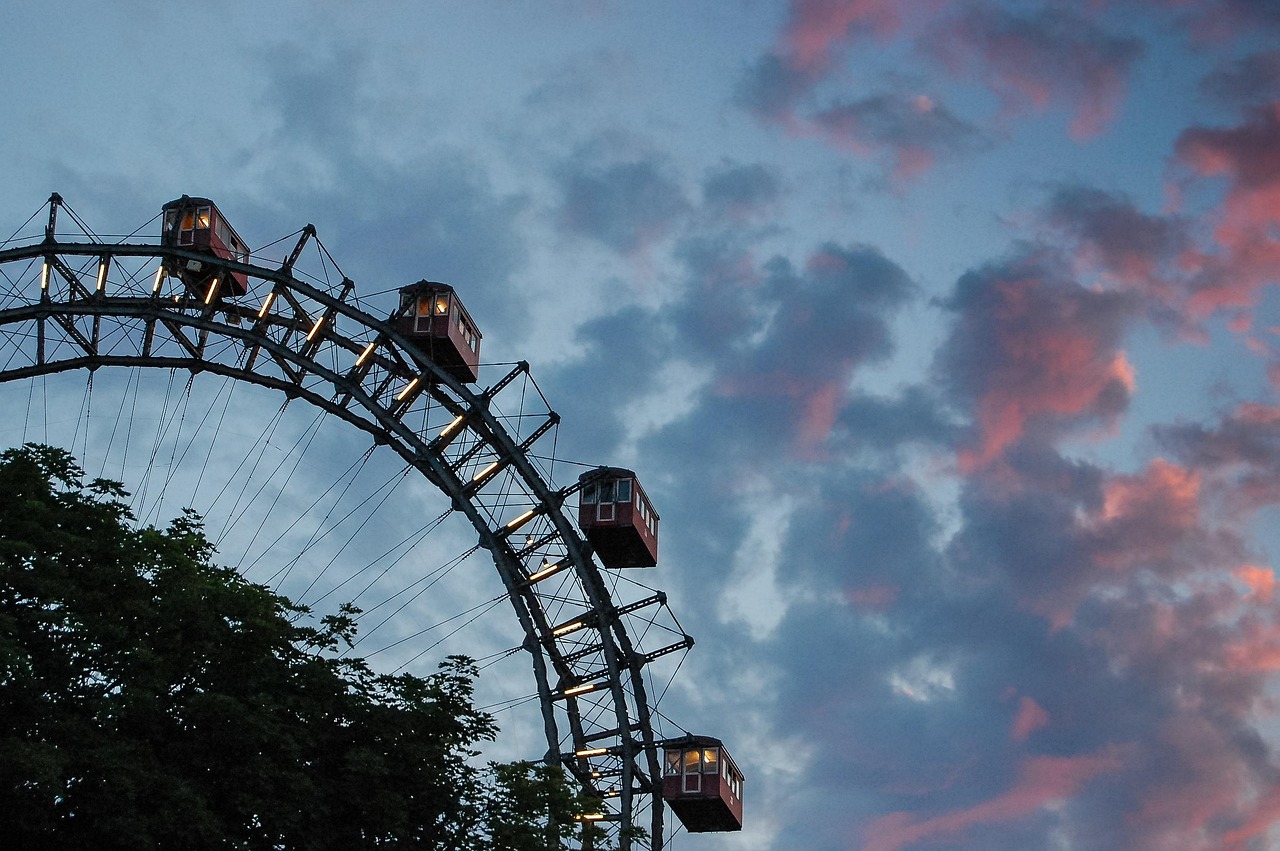 prater ruota parco divertimenti