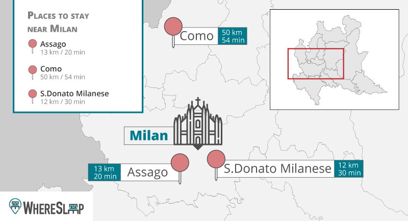 where to sleep near milan