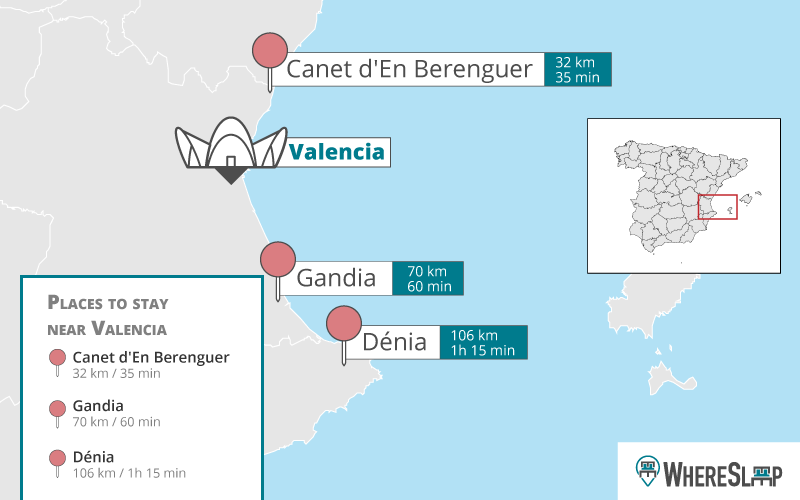 where to sleep near valencia